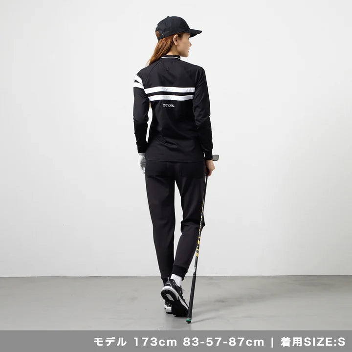 BANDEL GOLF バンデルゴルフ ウィメンズ スリーブラインL/Sモックネック