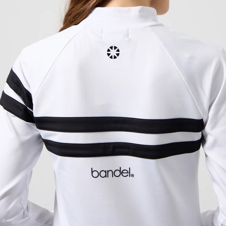 BANDEL GOLF バンデルゴルフ ウィメンズ スリーブラインL/Sモックネック