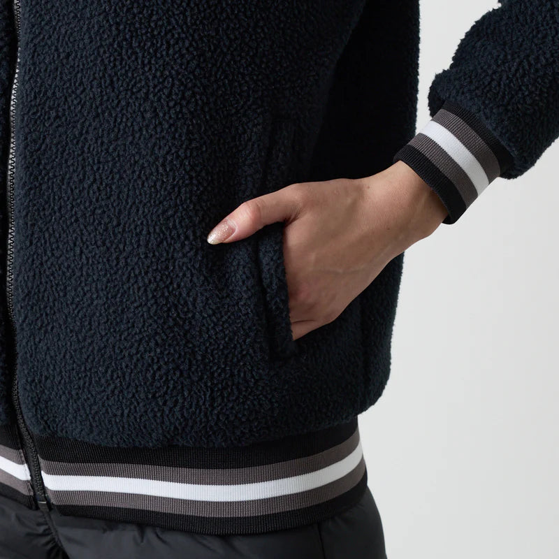 BANDEL GOLF　ウィメンズ スタンドカラー フリースブルゾン