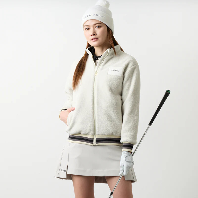 BANDEL GOLF　ウィメンズ スタンドカラー フリースブルゾン