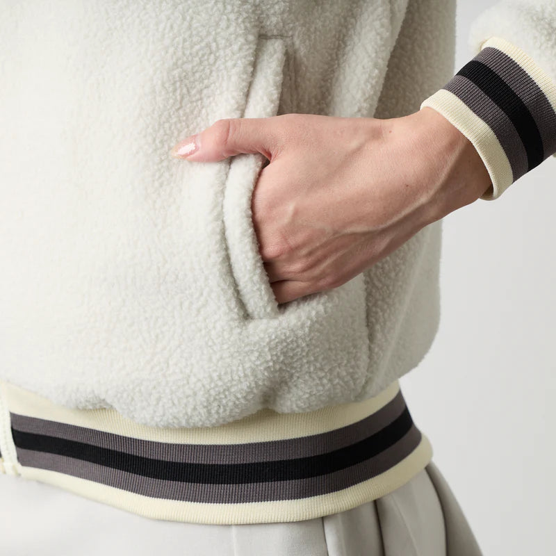 BANDEL GOLF　ウィメンズ スタンドカラー フリースブルゾン