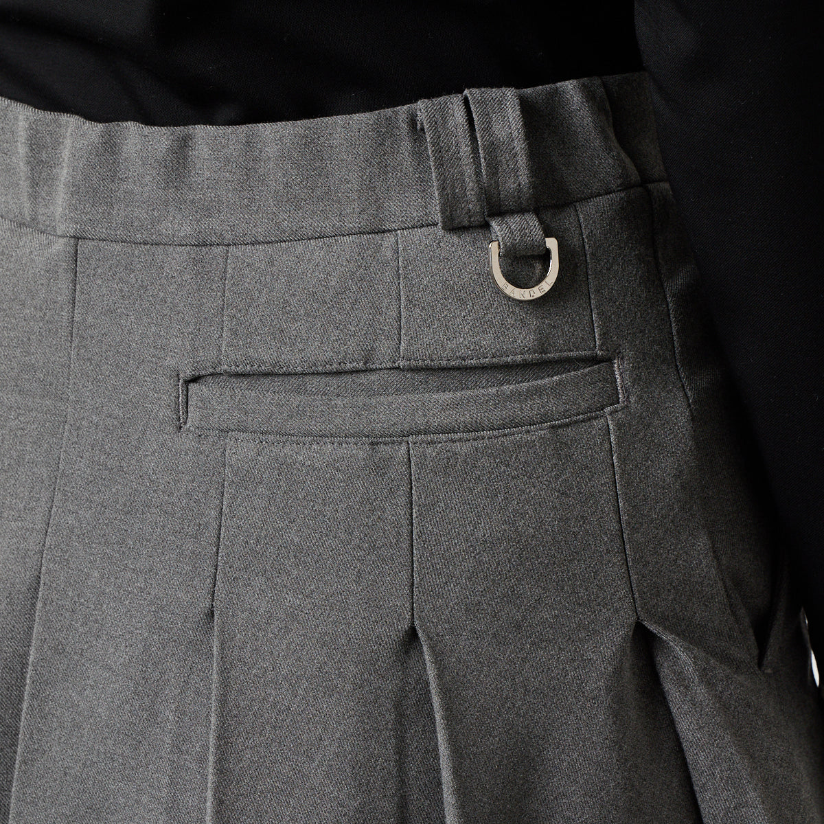 BANDEL GOLF バンデルゴルフ ウィメンズ バックサイドプリーツ スカート BGS-W5ABPSK GREY