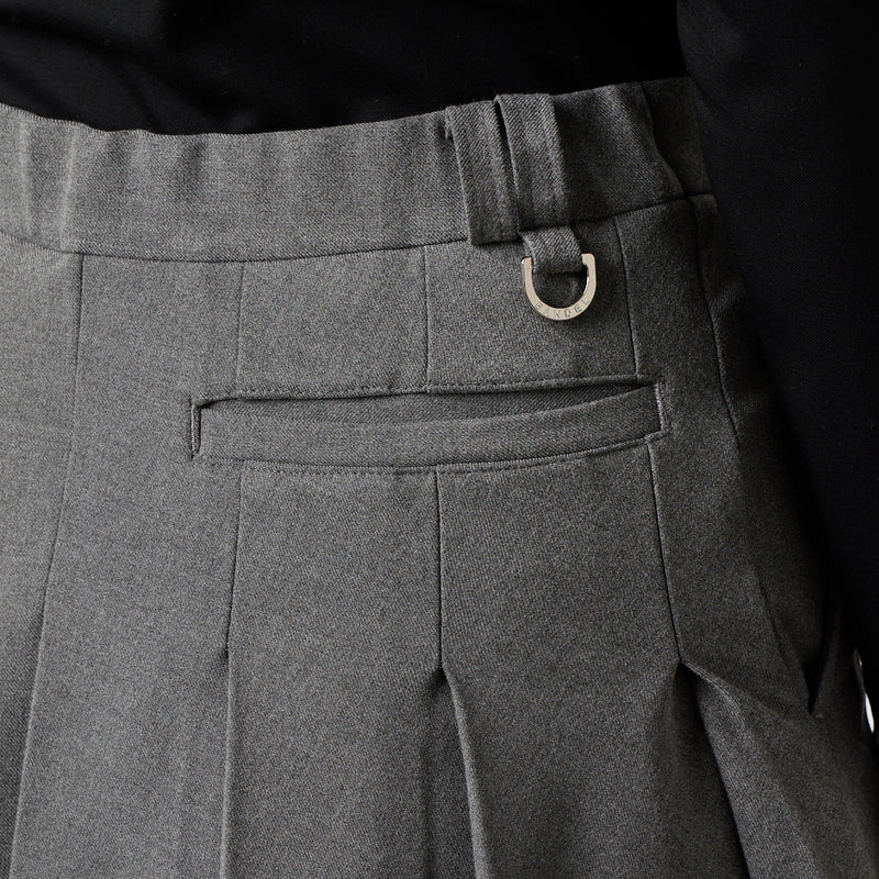 ウィメンズ バックサイドプリーツ スカート