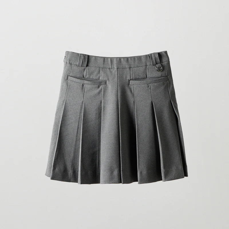 ウィメンズ バックサイドプリーツ スカート