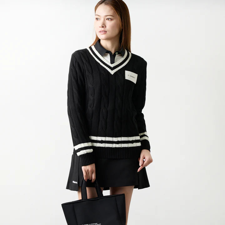 BANDEL GOLF　ウィメンズ チルデンニット