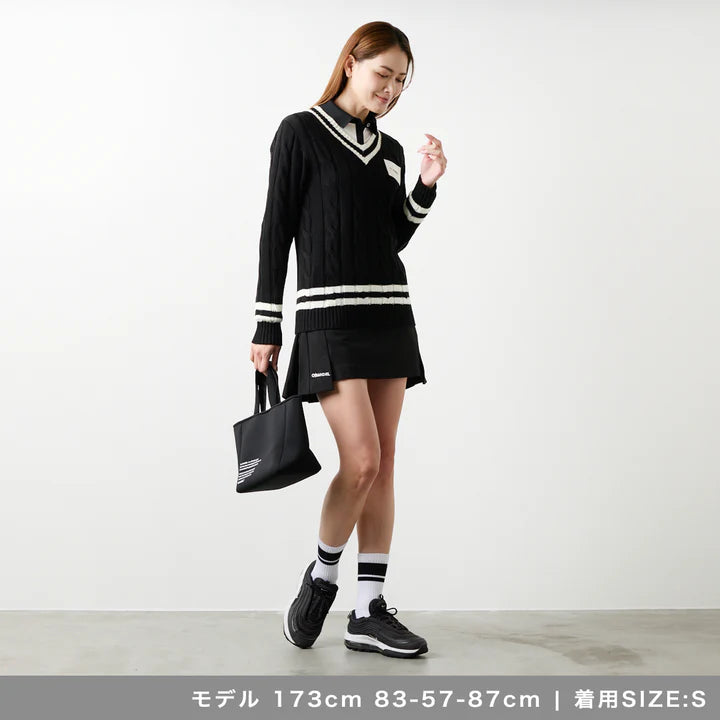 BANDEL GOLF　ウィメンズ チルデンニット