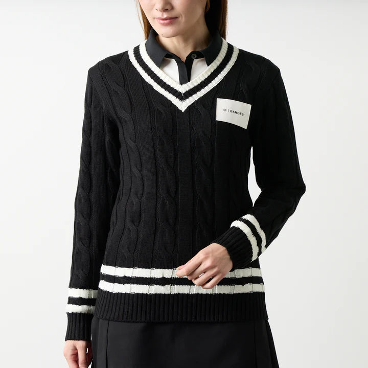 BANDEL GOLF　ウィメンズ チルデンニット