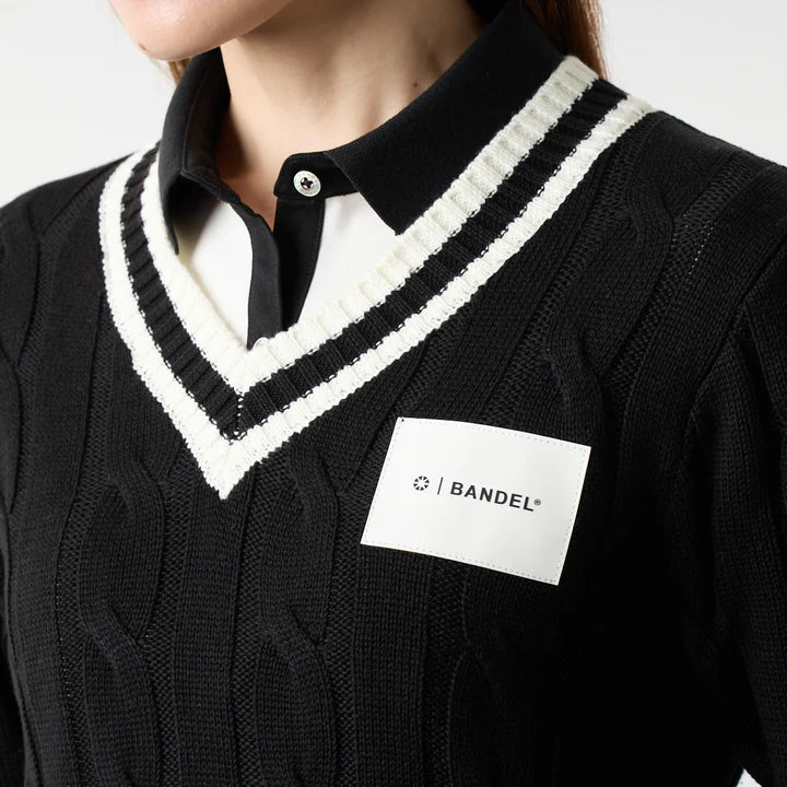 BANDEL GOLF　ウィメンズ チルデンニット