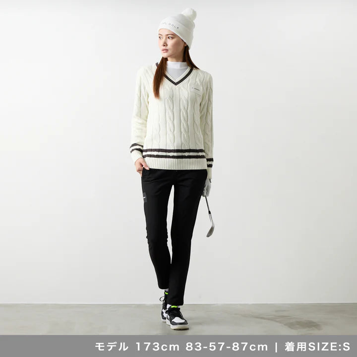 BANDEL GOLF　ウィメンズ チルデンニット