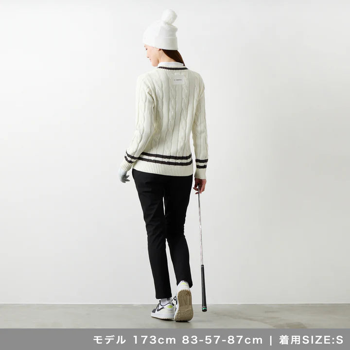 BANDEL GOLF　ウィメンズ チルデンニット