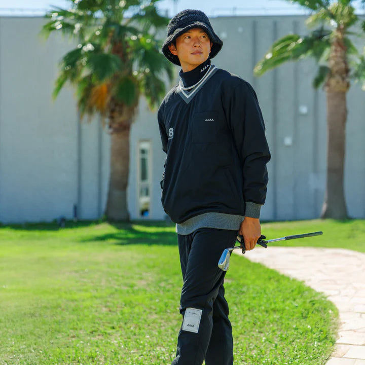 BANDEL×muta　DIAMOND QUILT PULLOVER