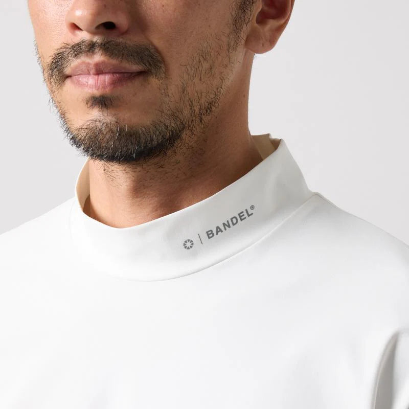 BANDEL ALLOVER SWITCH S/S MOCK NECK SHIRTS