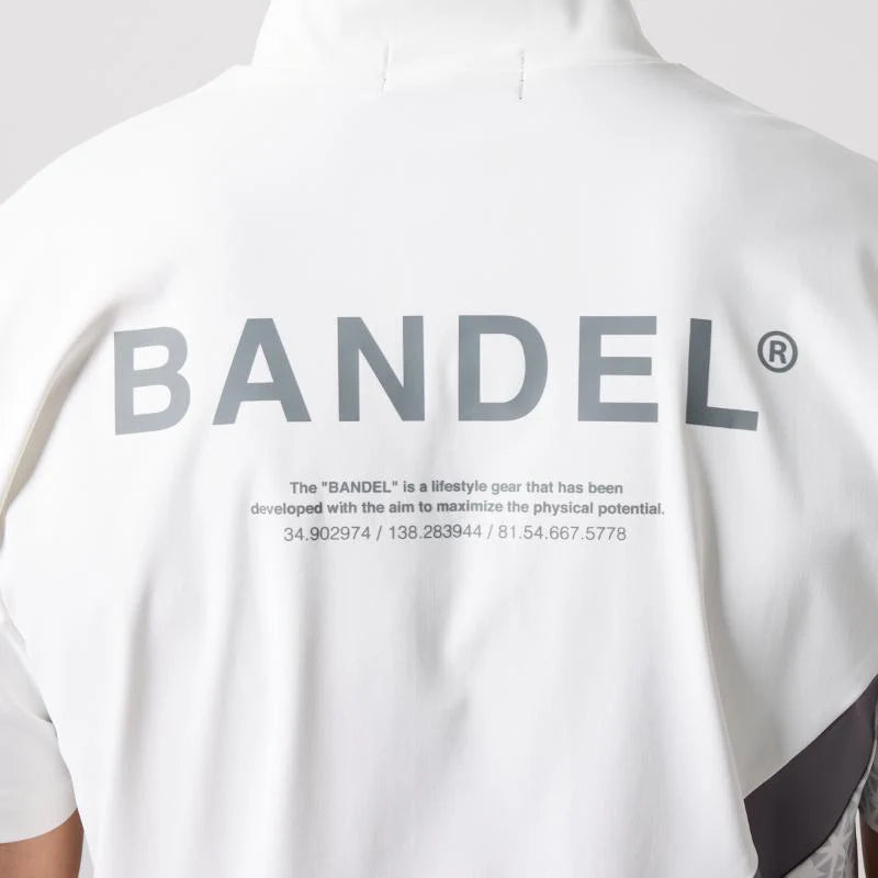 BANDEL ALLOVER SWITCH S/S MOCK NECK SHIRTS