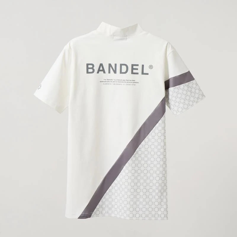 BANDEL ALLOVER SWITCH S/S MOCK NECK SHIRTS