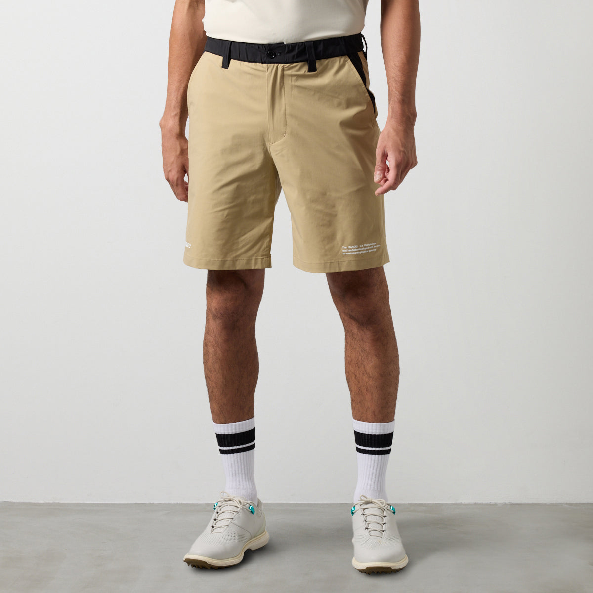 BANDEL GOLF VENTILATION WOVEN HALF PANTS