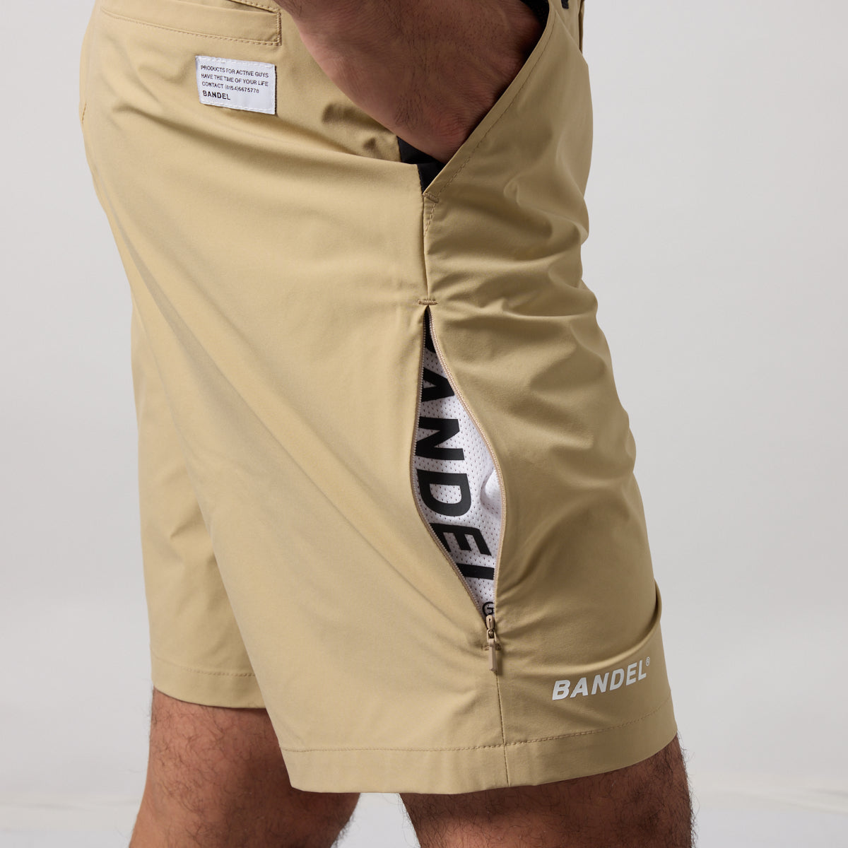 BANDEL GOLF VENTILATION WOVEN HALF PANTS