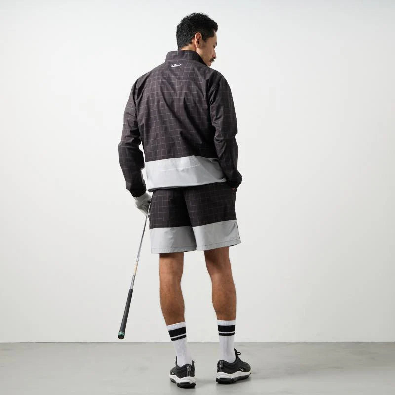 BANDEL GOLF バンデルゴルフ チェックスウィッチハーフパンツ BLACK　