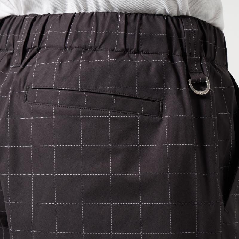 BANDEL GOLF バンデルゴルフ チェックスウィッチハーフパンツ BLACK　