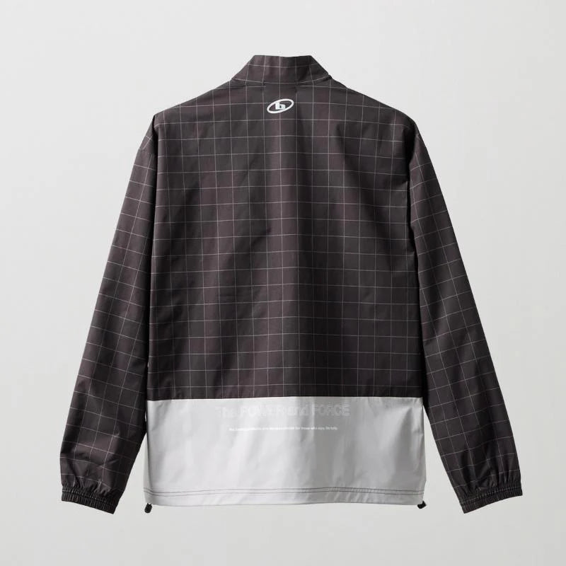 BANDEL GOLF チェックスウィッチジップブルゾン BLACK