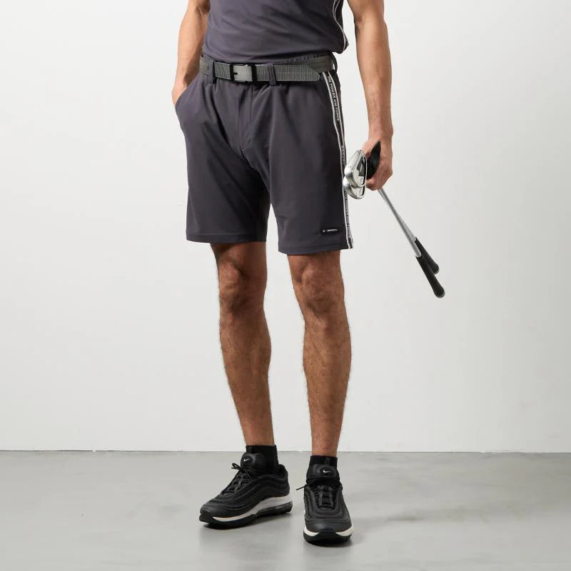 BANDEL GOLF コンセプトノーツテーピングハーフパンツ CHARCOAL GRAY