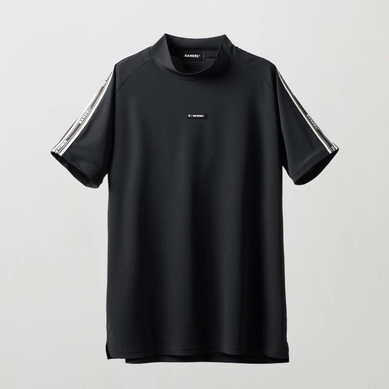 BANDEL GOLF コンセプトノーツテーピングモックネック　BLACK