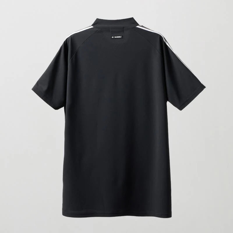 BANDEL GOLF コンセプトノーツテーピングモックネック　BLACK