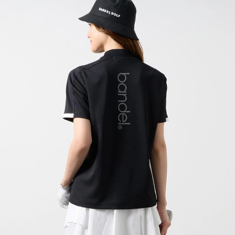BANDEL GOLF ウィメンズ ベースボールカラーシャツ BLACK