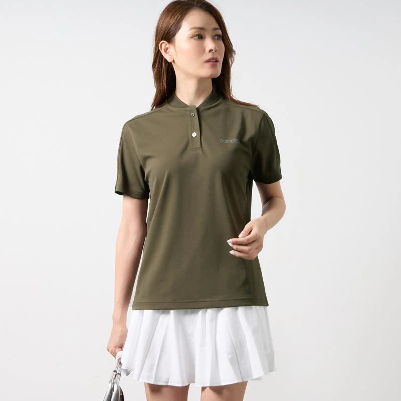 BANDEL GOLF ウィメンズ ベースボールカラーシャツ KHAKI