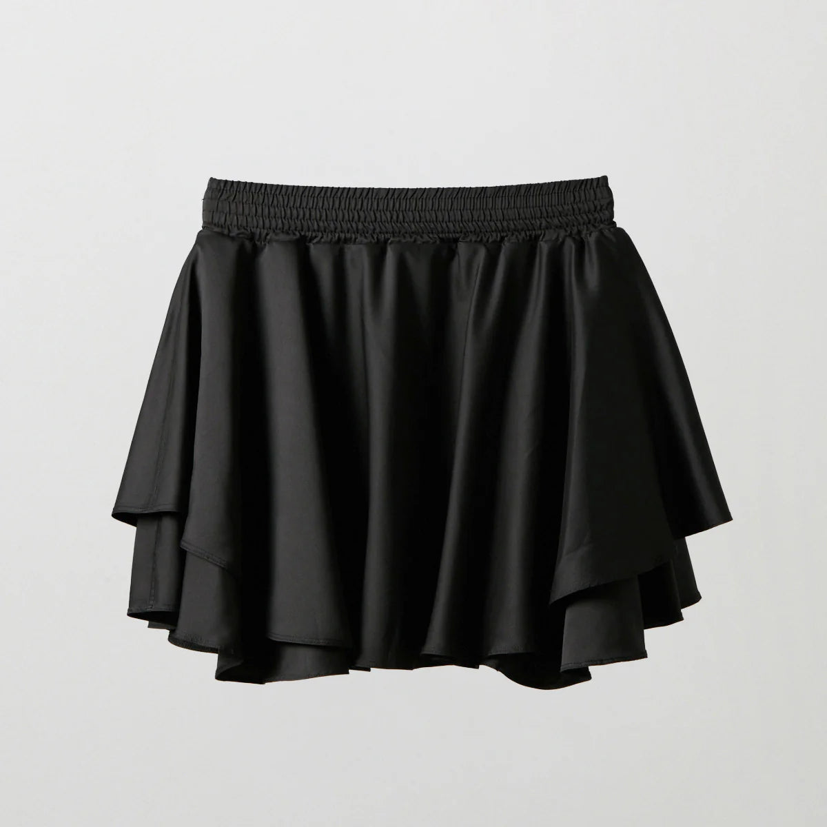 BANDEL GOLF ウィメンズ ダブルフェイスドレープスカート BLACK　