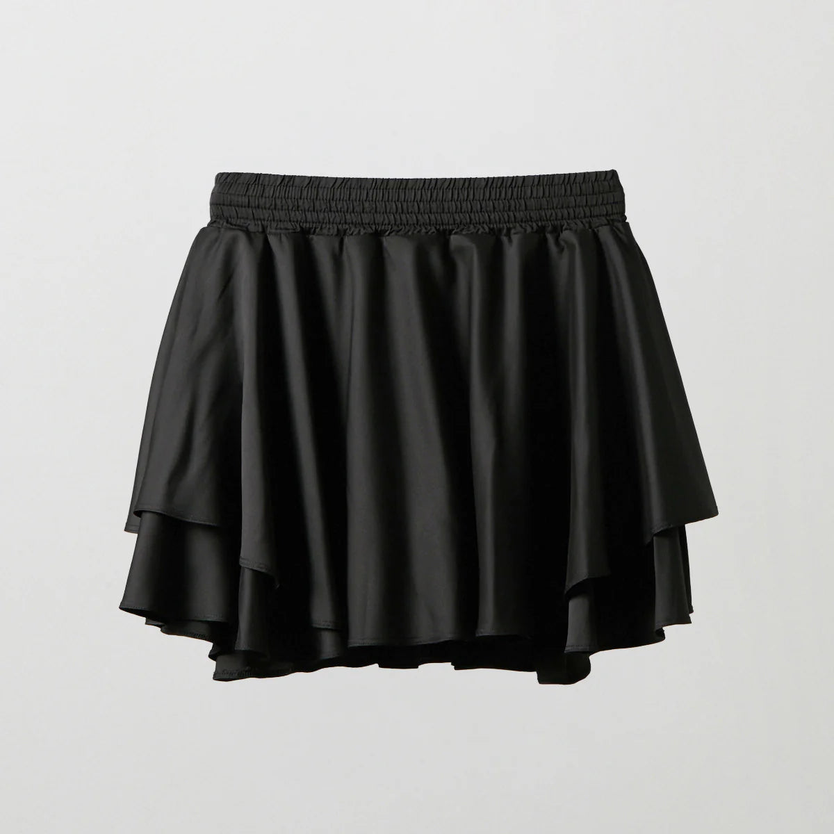 BANDEL GOLF ウィメンズ ダブルフェイスドレープスカート BLACK　