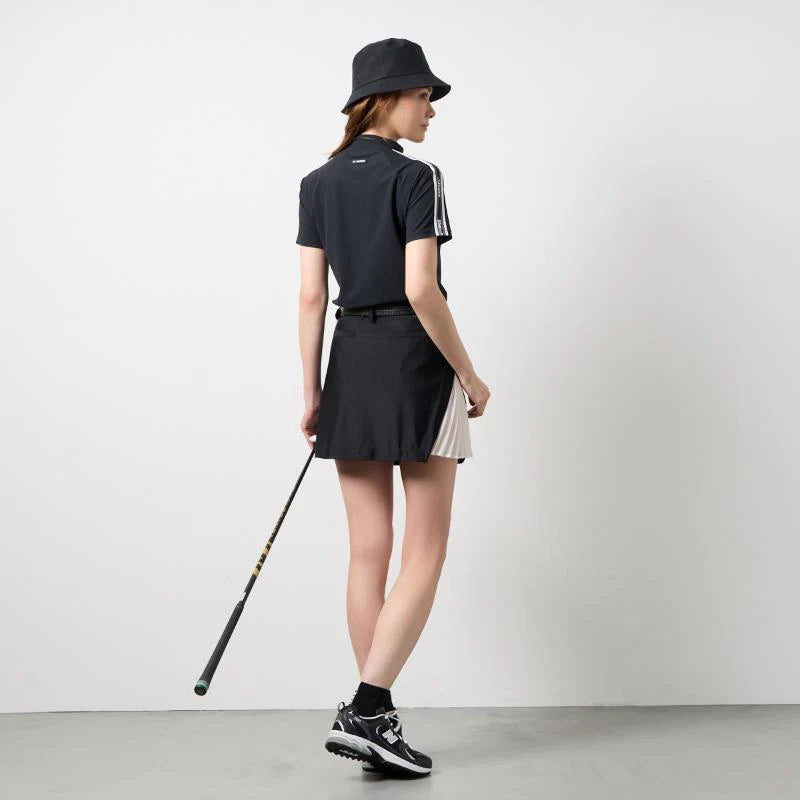 BANDEL GOLF ウィメンズ コンセプトノーツテーピングモックネック BLACK 　