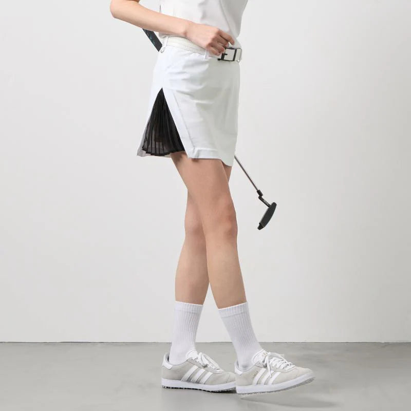 BANDEL GOLF ウィメンズ プリーツレイヤードテーピングスカート