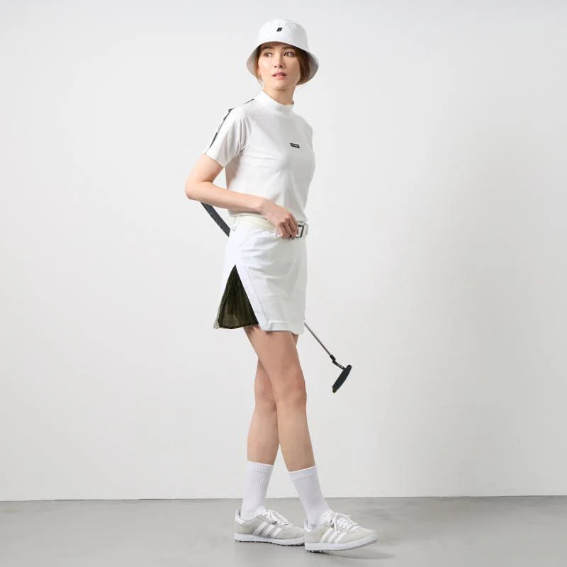BANDEL GOLF ウィメンズ プリーツレイヤードテーピングスカート