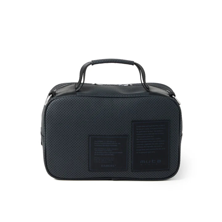 BANDEL×muta エシカルレザーポーチバッグ