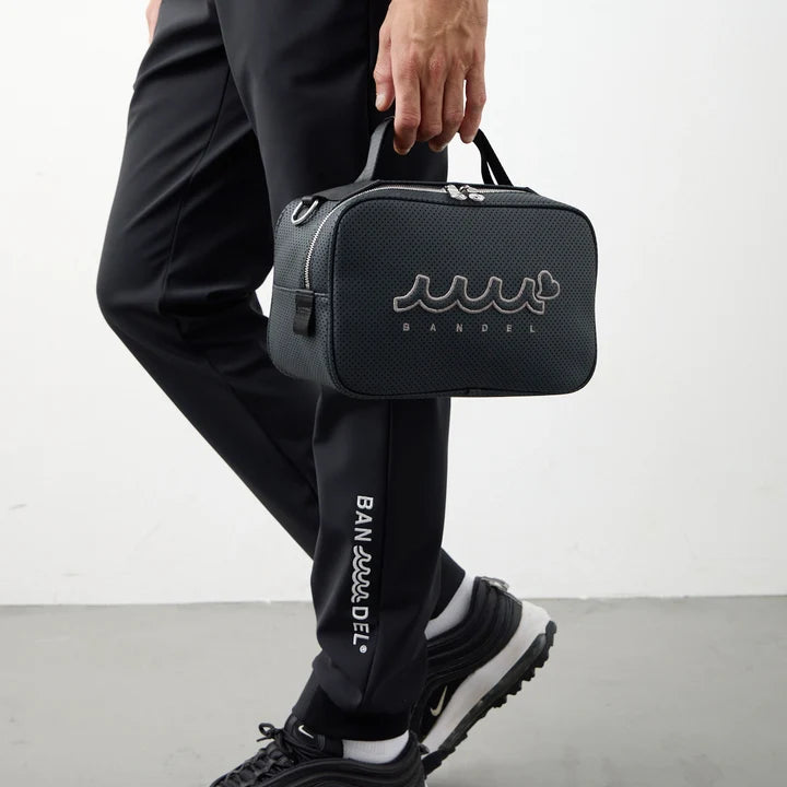 BANDEL×muta エシカルレザーポーチバッグ