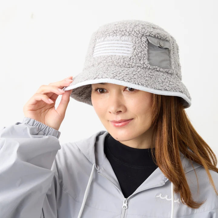 BANDEL×muta プードルファーバケットハット