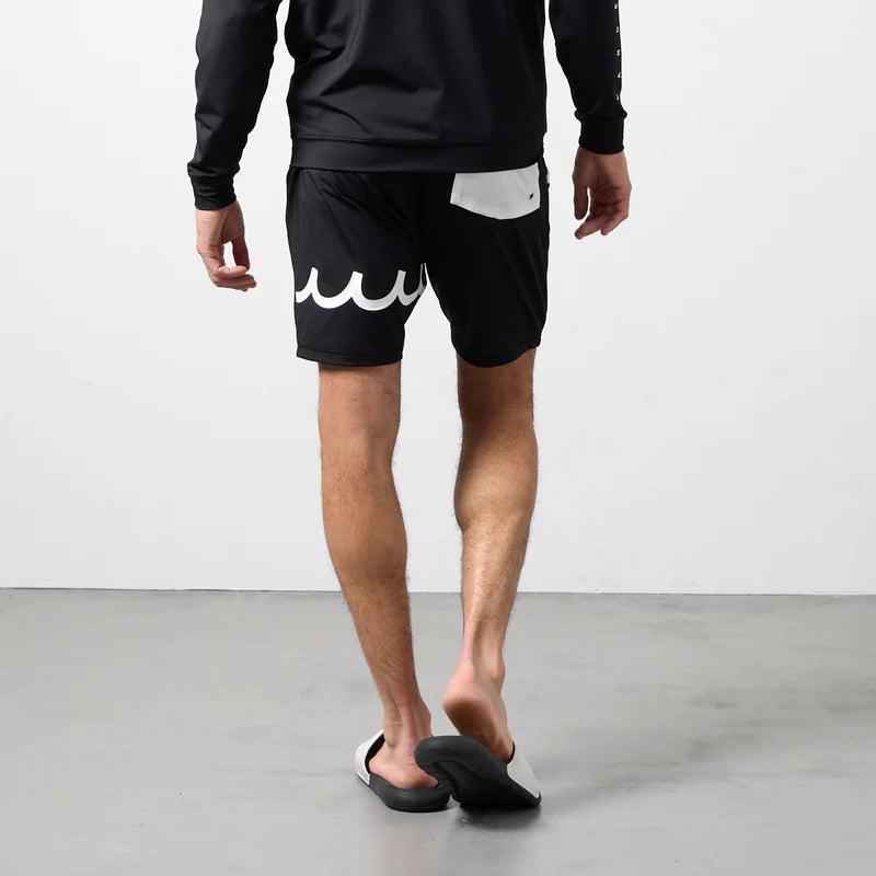 BANDEL×mutaバイカラーラッシュショーツ