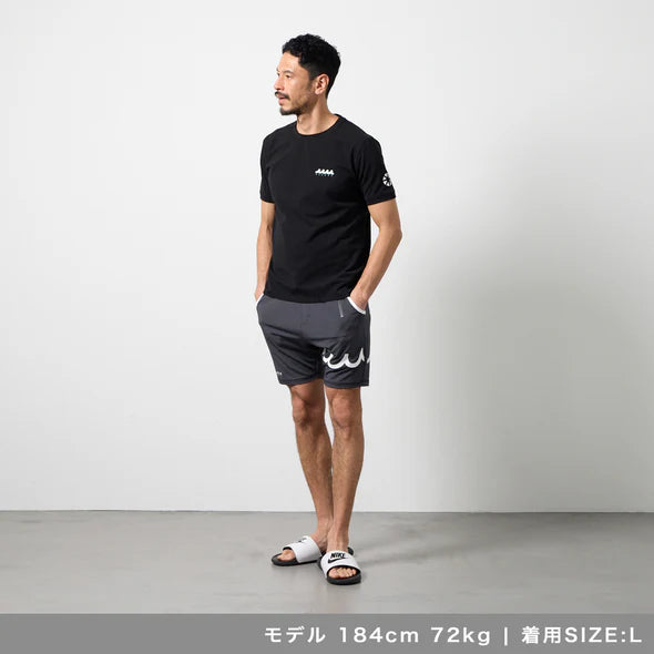 BANDEL×muta コラボレーションバックロゴTシャツ