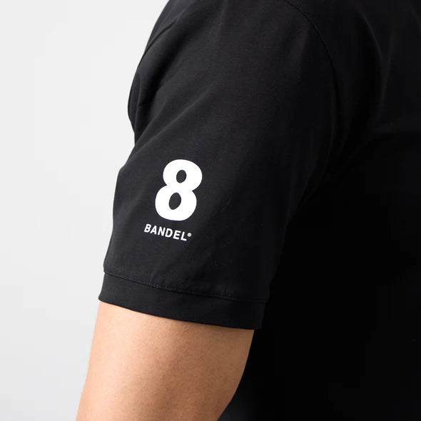BANDEL×muta コラボレーションバックロゴTシャツ