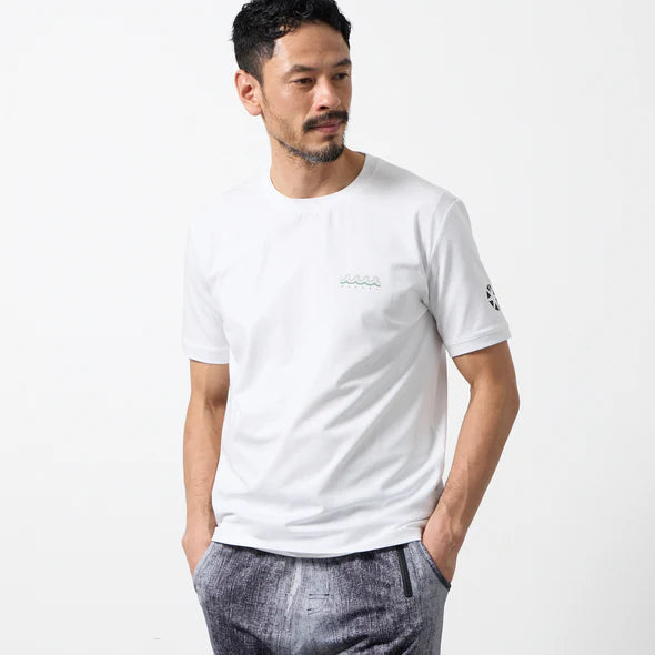 BANDEL×muta コラボレーションバックロゴTシャツ