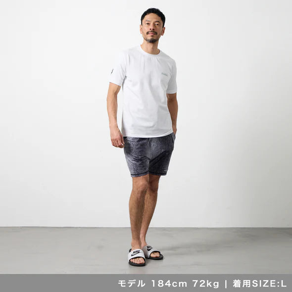 BANDEL×muta コラボレーションバックロゴTシャツ