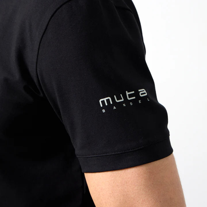 BANDEL×muta コラボレーションフロントロゴTシャツ