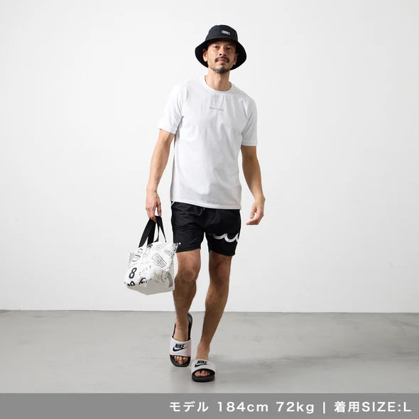 BANDEL×muta コラボレーションフロントロゴTシャツ