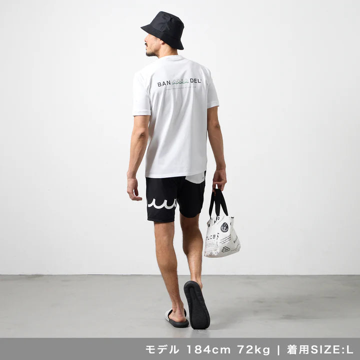 BANDEL×muta コラボレーションフロントロゴTシャツ