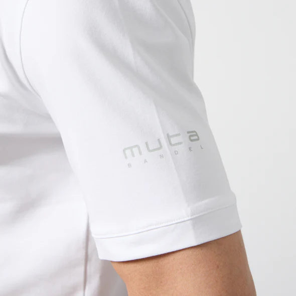 BANDEL×muta コラボレーションフロントロゴTシャツ