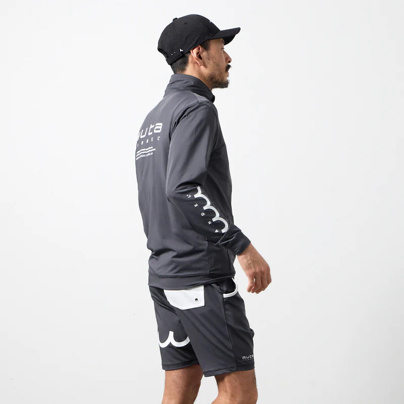 BANDEL×mutaスタンドカラーラッシュブルゾン