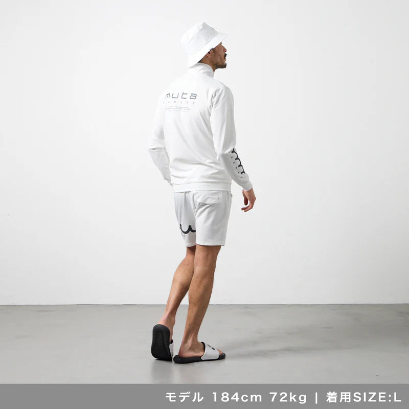 BANDEL×mutaスタンドカラーラッシュブルゾン