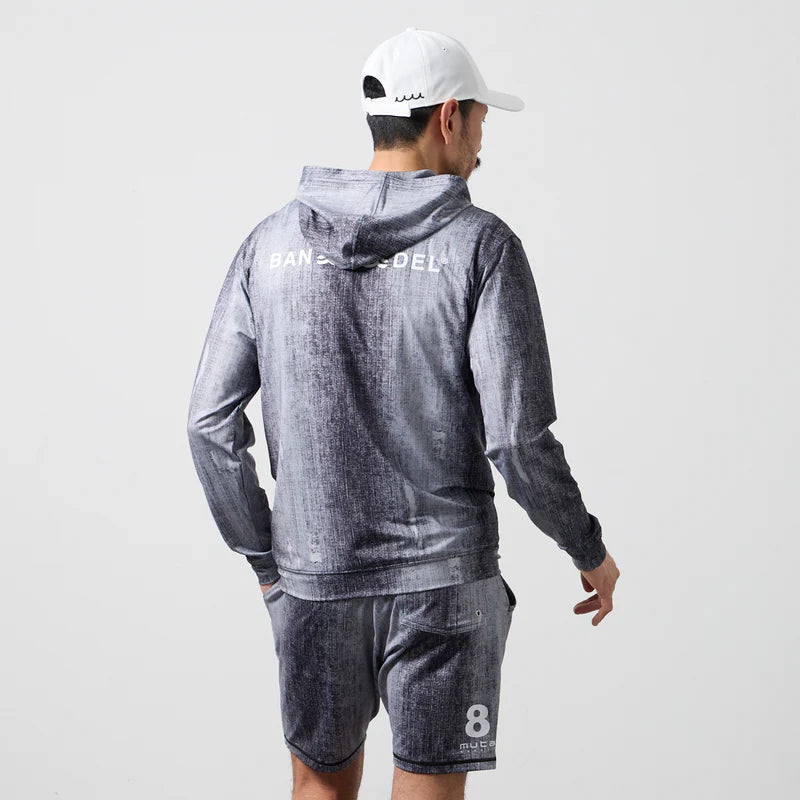 BANDEL×mutaクラッシュデニムラッシュパーカー