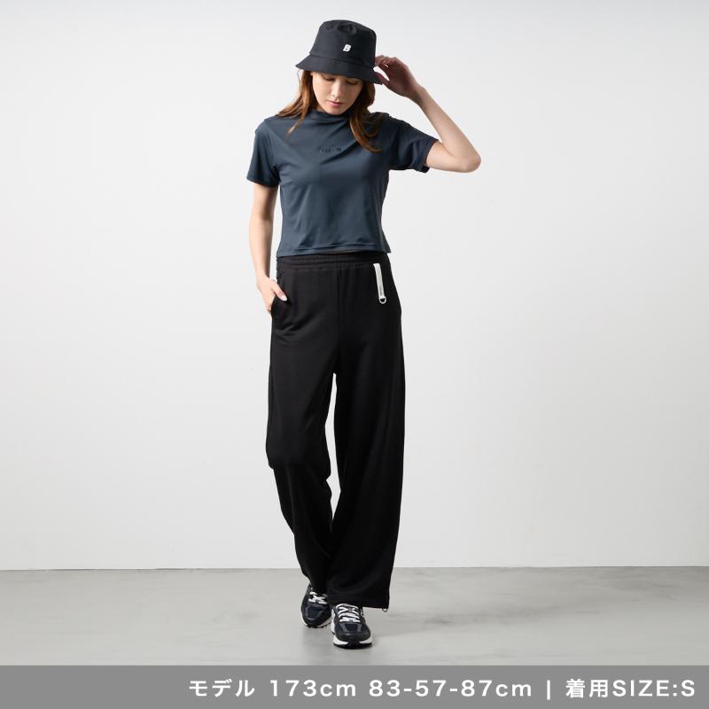 BANDEL GOLF バンデルゴルフ ウィメンズ クロップドTシャツ BNS-W6SCPTS ブラック