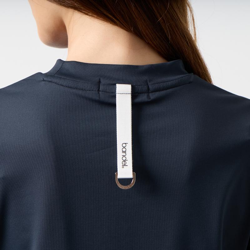 BANDEL GOLF バンデルゴルフ ウィメンズ クロップドTシャツ BNS-W6SCPTS ブラック